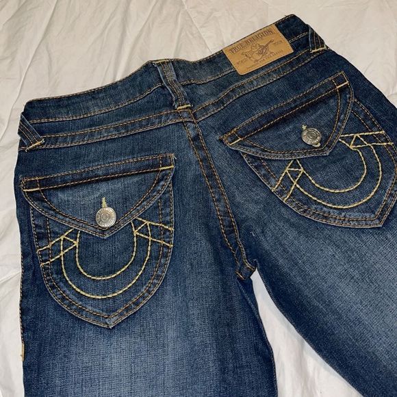 NEW-nwot- vintage woman’s true religion jeans - Picture 7 of 11